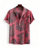 Pink Short Sleeve Boho Shirt