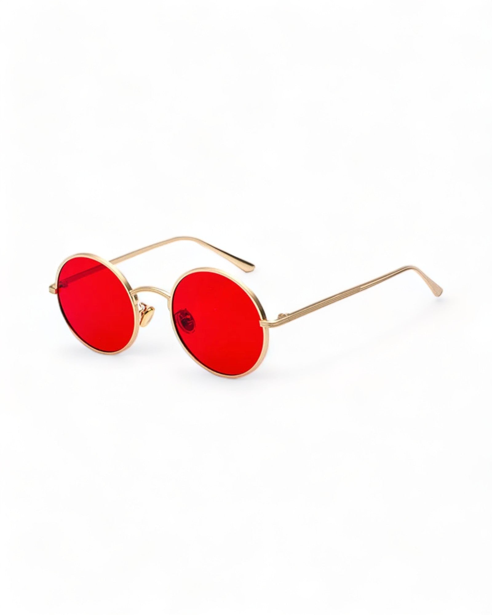 WOODSTOCK Round Metal Frame Sunglasses