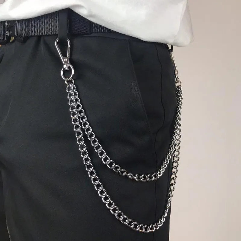 Silver Chain Keychains