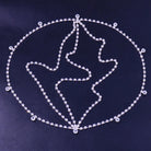Cadena de Pelo de Cristal Plateado para Niñas – Adorno para la Cabeza de Festival