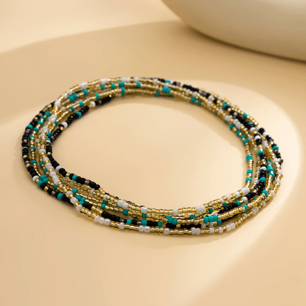 Small Seed Bead Waist Chain