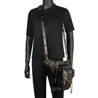 Steampunk Waist Leg Bag with adjustable strap, PU leather, and multiple pockets for essentials.