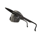 Gafas de Sol de Ciclismo Total Black con Visera