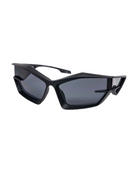 HELSINKI - Giv Cut Futuristic Wrap Around Sunglasses with UV protection and polarized lenses.
