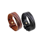  Vintage Punk Leather Bracelet