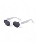 White ROSARIO - Retro Cat-Eye Sunglasses