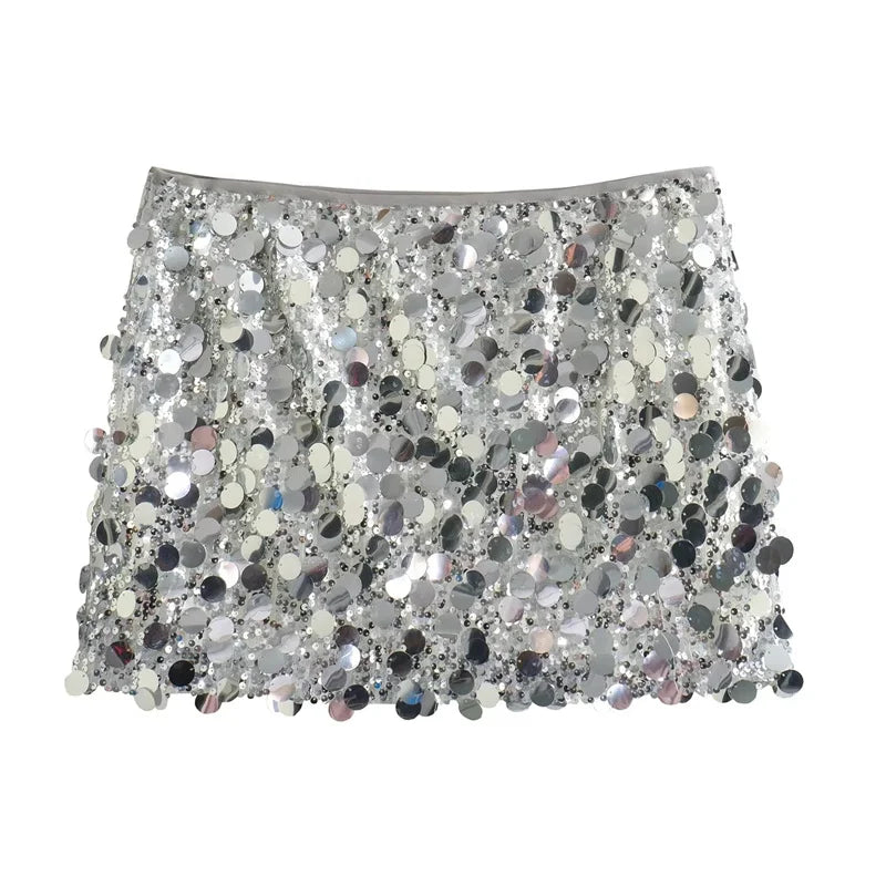 XS Sequin Mini Skirt