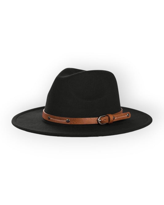 Black Fedora Hat