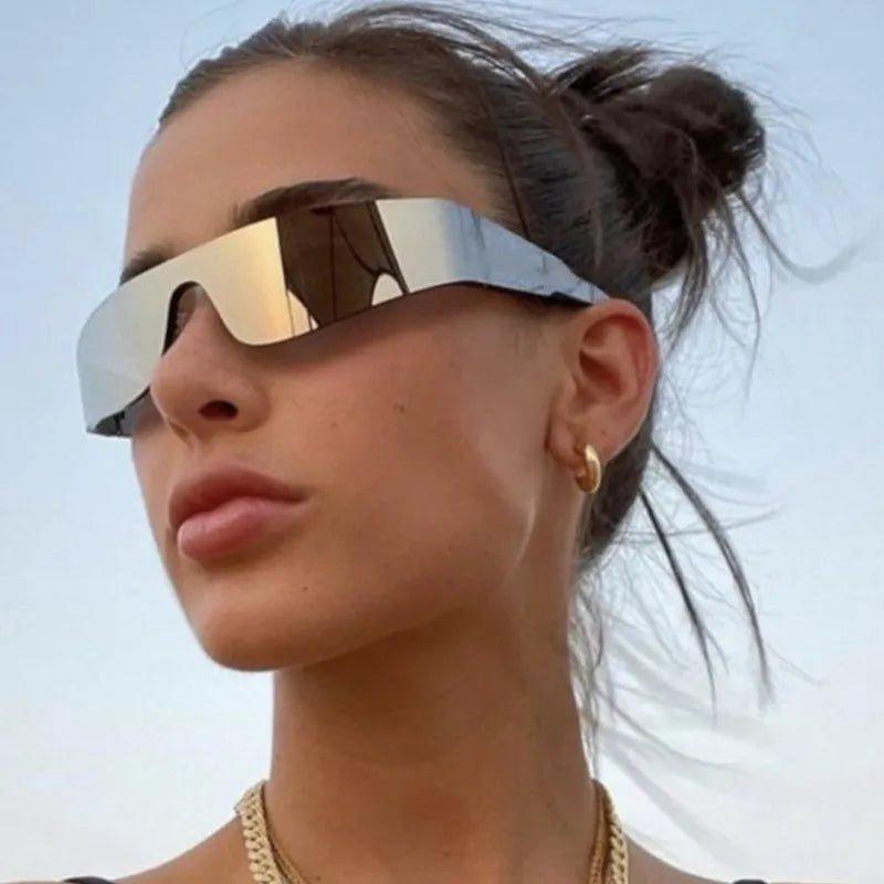 Futuristic Wrap Around Sunglasses