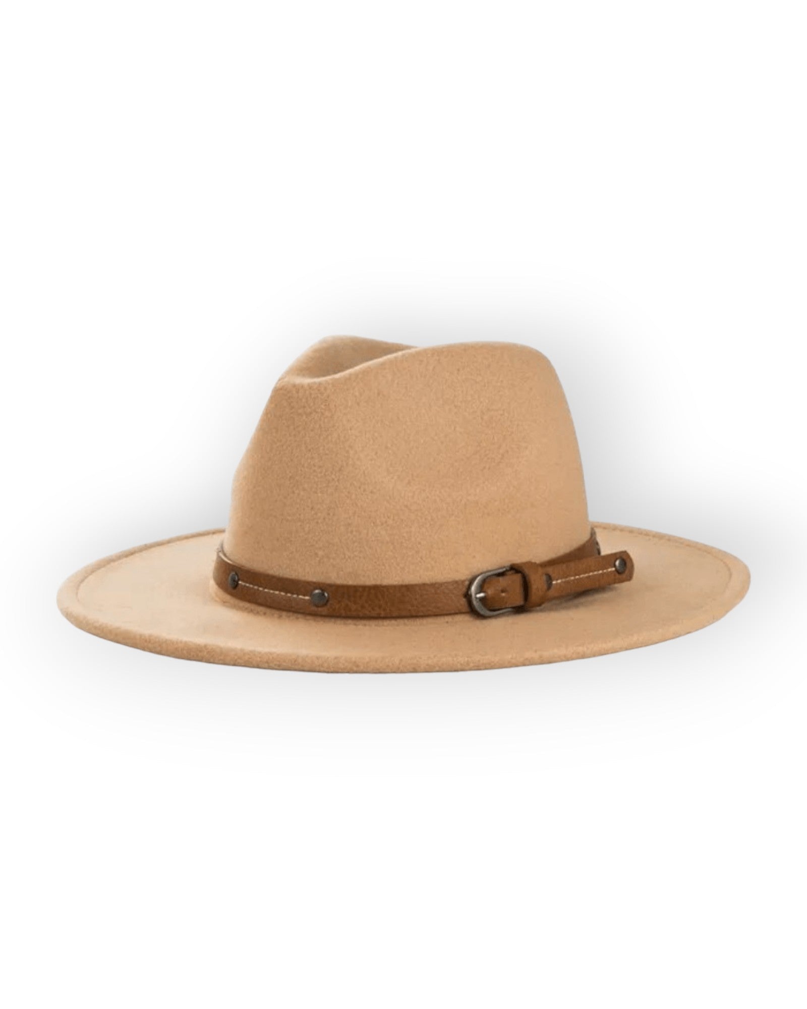 Khaki Fedora Hat