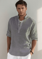 Gray Long Sleeve Shirt