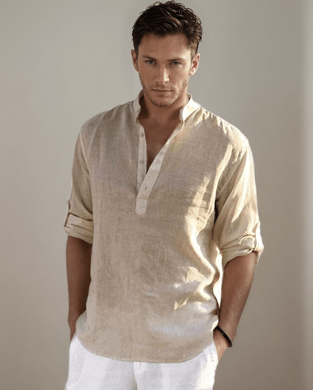 Khaki Long Sleeve Shirt