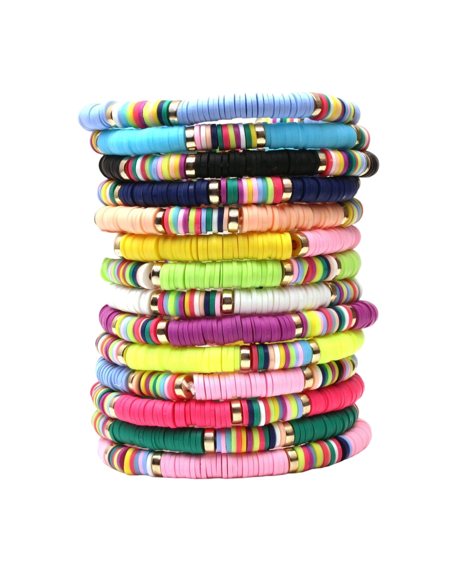 Boho Style Heishi Beads Bracelet festival accessories