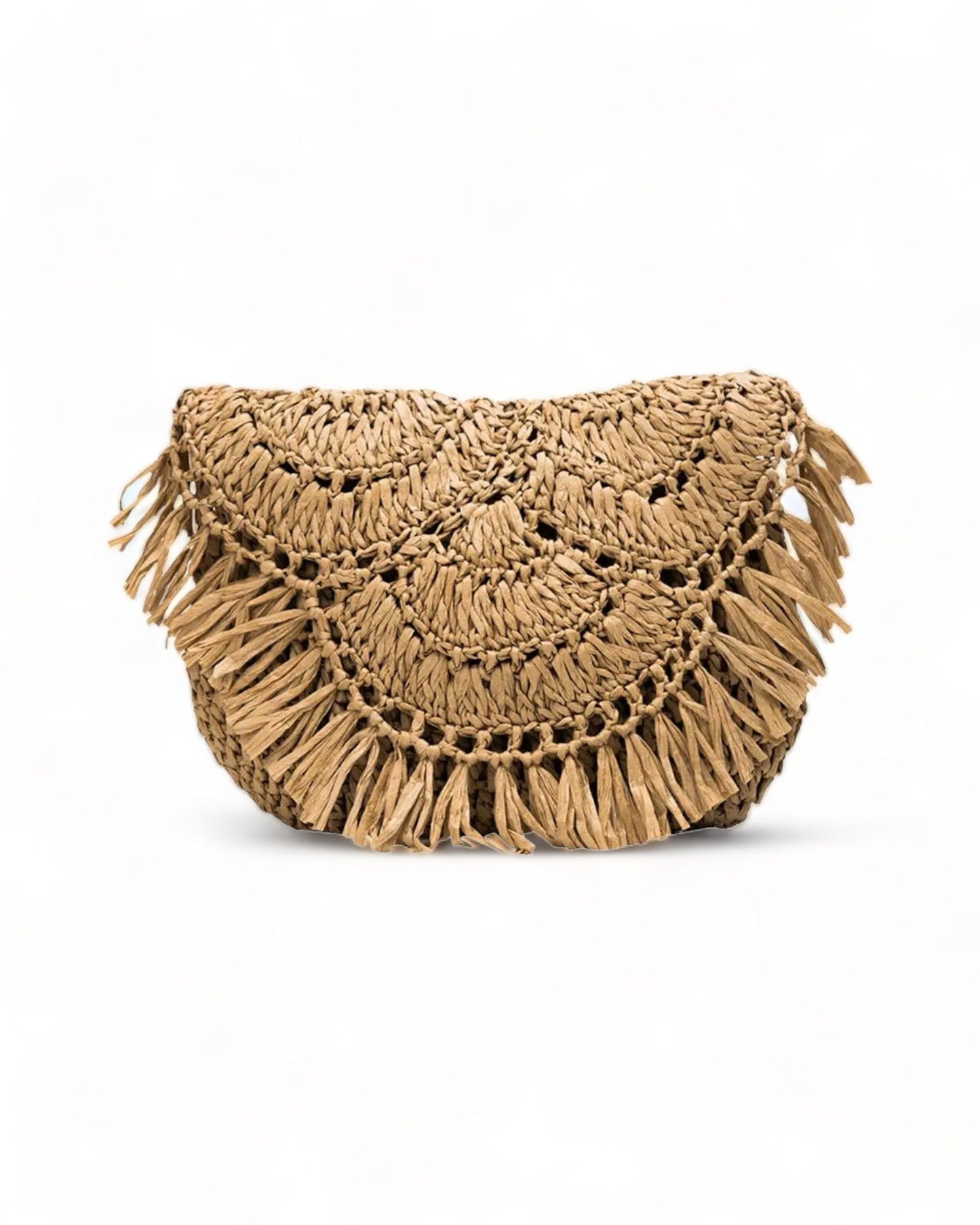 Boho Style Rattan Cross Bag Beach festival outfit