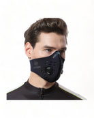 black Dust Proof Face Mask Burning Man outfits festival accessories rave wear